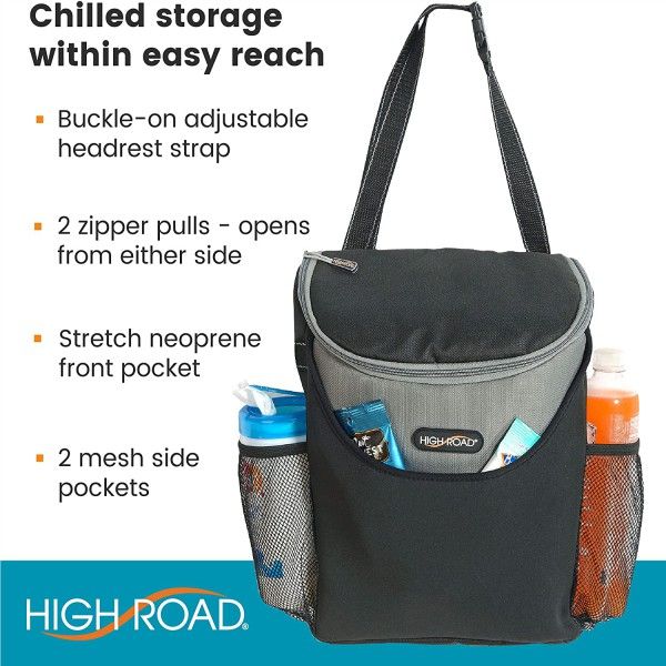 High Road SnackStas Car Seat Back Cooler Organizer