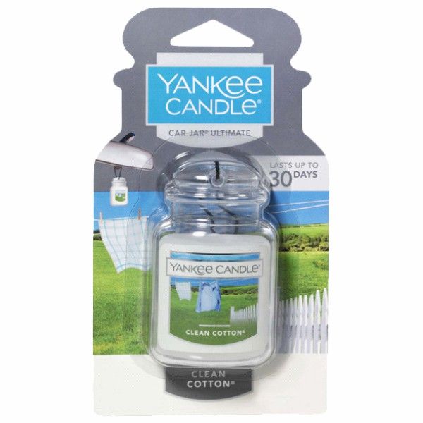 Yankee Candle Ultimate Car Jar Clean Cotton