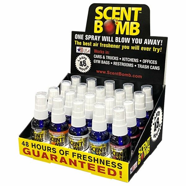 Scent Bomb 1oz Pure Concentrated Air Freshener 20 PCS  Display Asst #1
