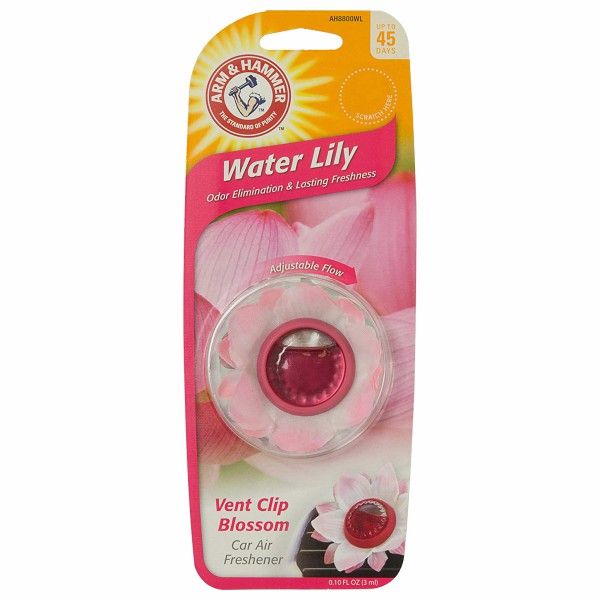 Arm & Hammer AH8800WL Vent Clip Blossom Air Freshener - Water Lily