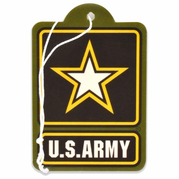 Army Star Air Freshener - New Car Scent - 2 Pack