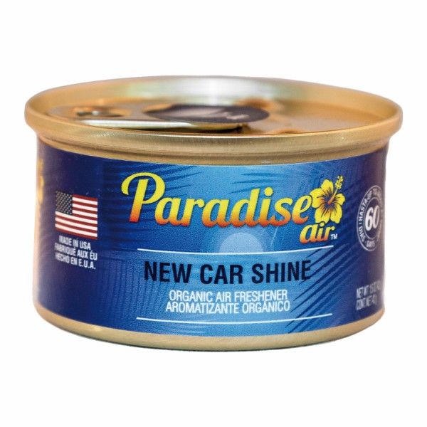 Paradise Air Spillproof Organic Can New Car