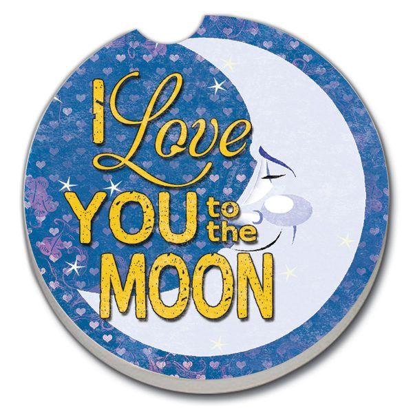 Love You To The Moon  AUTO COASTER