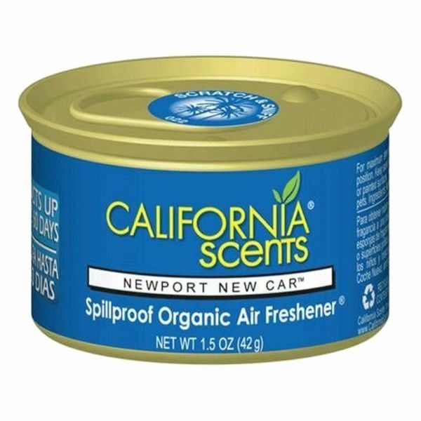 California Scents Spillproof Organic Can New Car