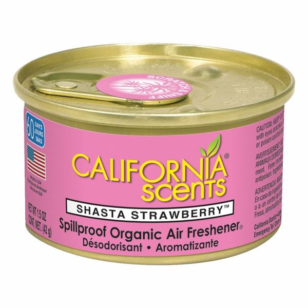 California Scents Spillproof Organic Can Strawberry