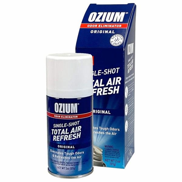 Ozium Single-Shot Total Air Refresh 2oz Car Fogger Odor Eliminator
