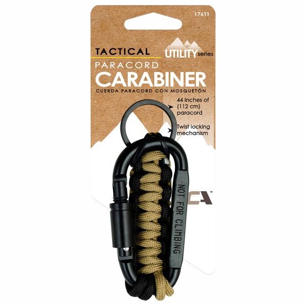 UTILITY TACTICAL PARACORD CARABINER