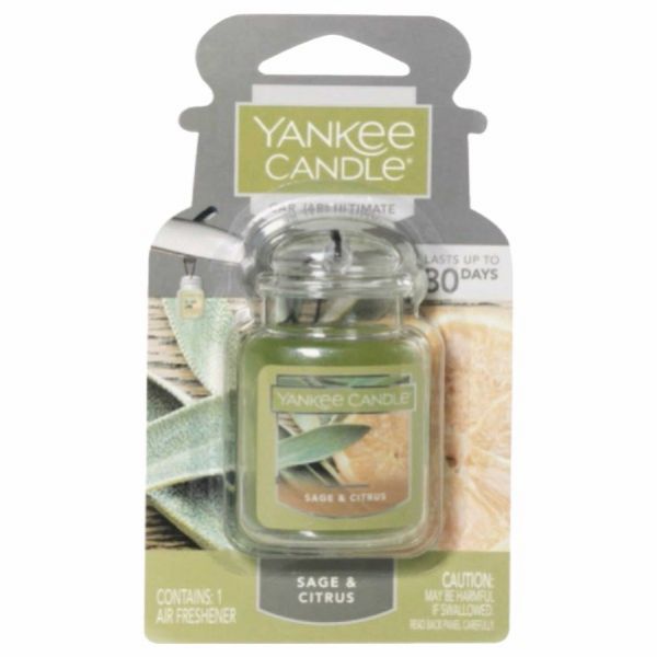 Yankee Candle Ultimate Car Jar Sage & Citrus