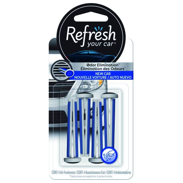 Refresh Your Car Vent Sticks (4 Pack) -New Car Scent 