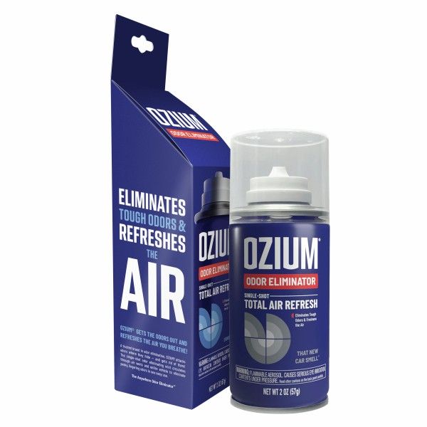 Ozium Single-Shot Total Air Refresh 2oz Car Fogger New Car
