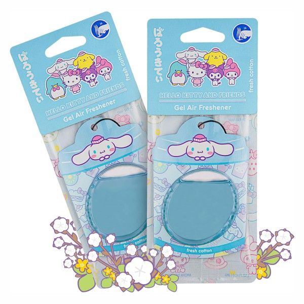 SANRIO 1 PACK GEL AIR FRESHENER Fresh Cotton