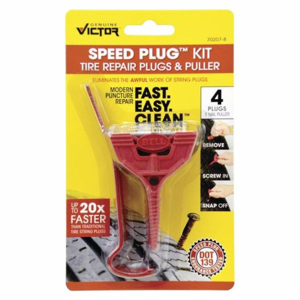 Victor™ SPEED PLUG™ Kit Tire Repair Plugs & Puller