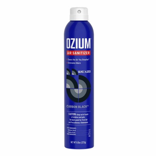 Ozium 8 Oz.  Auto Air Freshener Carbon Black
