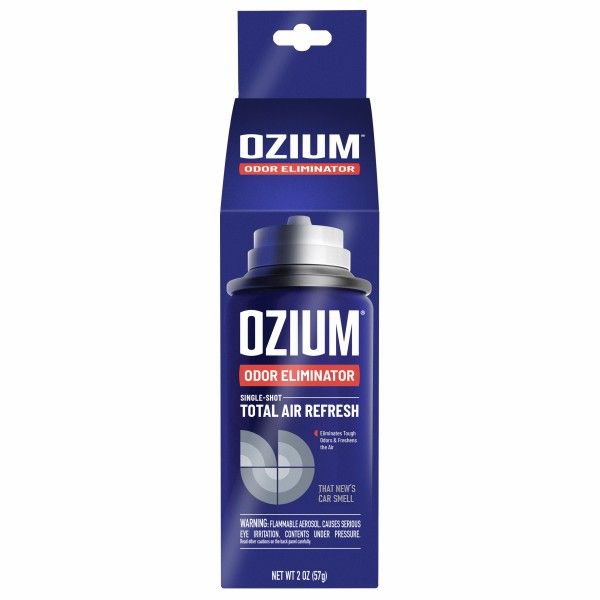 Ozium Single-Shot Total Air Refresh 2oz Car Fogger New Car