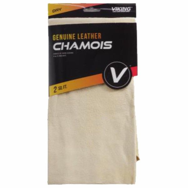 2.00 sq.ft. Genuine Leather Chamois - Folded - card