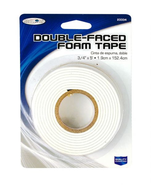 Custom Accessories Double Faced Foam Tape 3/4 x 5'  1/16