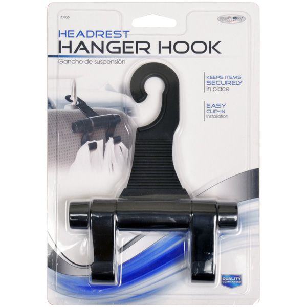 Custom Accessories Headrest Twin Hanger Hooks