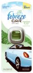 Febreze Car Vent Clips Air Freshener and Odor Eliminator, Morning Dew Scent