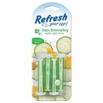 Refresh Your Car Vent Sticks (4 Pack) -Cucumbner Melon