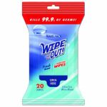 Wipe Out! Fresh Scent Anti Bacterial Wipes 20 wipes