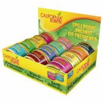 California Scents Spillproof Organic Can 12 Pcs Display